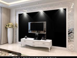 歐式風景畫大理石紋油畫背景墻 典雅與自然的完美融合